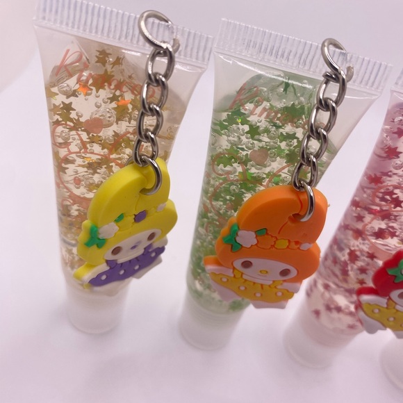 My Melody 6 Pack Glitter Lip Gloss - Color changing- Brand new - Picture 4 of 8